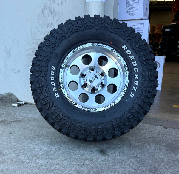 17x9 GT Alloy Mag Wheel & 265/65R17 Roadcruza RA8000 Rugged Terrain Tyre 6/139.7 PCD