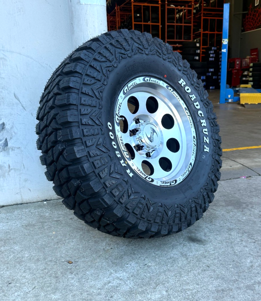 17x9 GT Alloy Mag Wheel & 265/65R17 Roadcruza RA8000 Rugged Terrain Tyre 6/139.7 PCD
