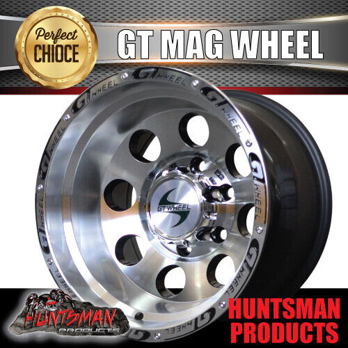 16x10 GT Alloy Mag Wheel Rim & 315/75R16 Comforser Mud Tyre 315 75 16