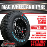 17x9 Delta Alloy Mag Wheel 6/139.7 pcd ET18 & 35x12.5R17 Roadcruza RA1100 AT tyre