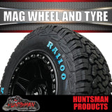 17x9 Delta Alloy Mag Wheel 6/139.7 pcd ET18 & 33x12.5R17 Roadcruza RA1100 AT tyre