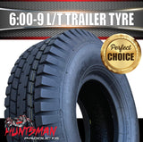 6.00-9 Journey P810 10 Ply Trailer Tyre, Block Rib, 93M 649Kg Load Per Tyre, 4 Ply Sidewalls