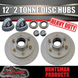 12'' 2000Kg Boat Trailer 5 or 6 Stud Hydraulic Disc Brake Kit. Stainless Pistons.