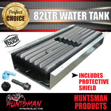 Caravan Camper Trailer, Vehicle, Boat 82 Litre Underbody Water Tank, shield & Fittings