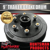 2X 9" Drums 6 Stud Landcruiser Pattern 6/139.7 PCD & LM Bearings