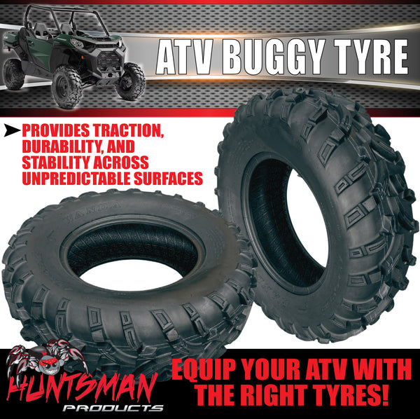 24X8-12 Inch Wanda P373 ATV UTV Tyre. 6 Ply Rating TL 39K