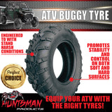 4x 24X8-12 Inch Wanda P373 ATV UTV Tyre. 6 Ply Rating TL 39K