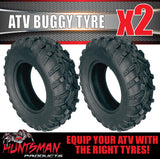 2x 24X8-12 Inch Wanda P373 ATV UTV Tyre. 6 Ply Rating TL 39K