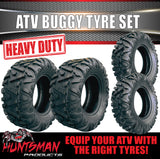 Set of 2x 29x11R14 Inch Rear & 2x 29x9R14 Fronts Wanda P350 ATV UTV Tyre 8 Ply