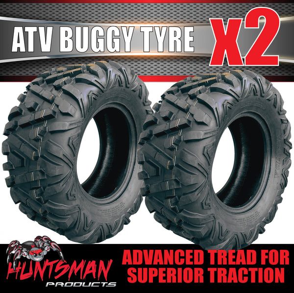 2x 29x11R14 Inch Wanda P350 ATV UTV Tyre. 8 Ply Rating TL 80J. 20mm Tread Depth