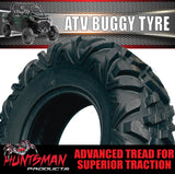 2x 29x9R14 Inch Wanda P350 ATV UTV Tyre 8 Ply Rating TL 72J. 20mm Tread Depth