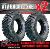 2x 29x9R14 Inch Wanda P350 ATV UTV Tyre 8 Ply Rating TL 72J. 20mm Tread Depth