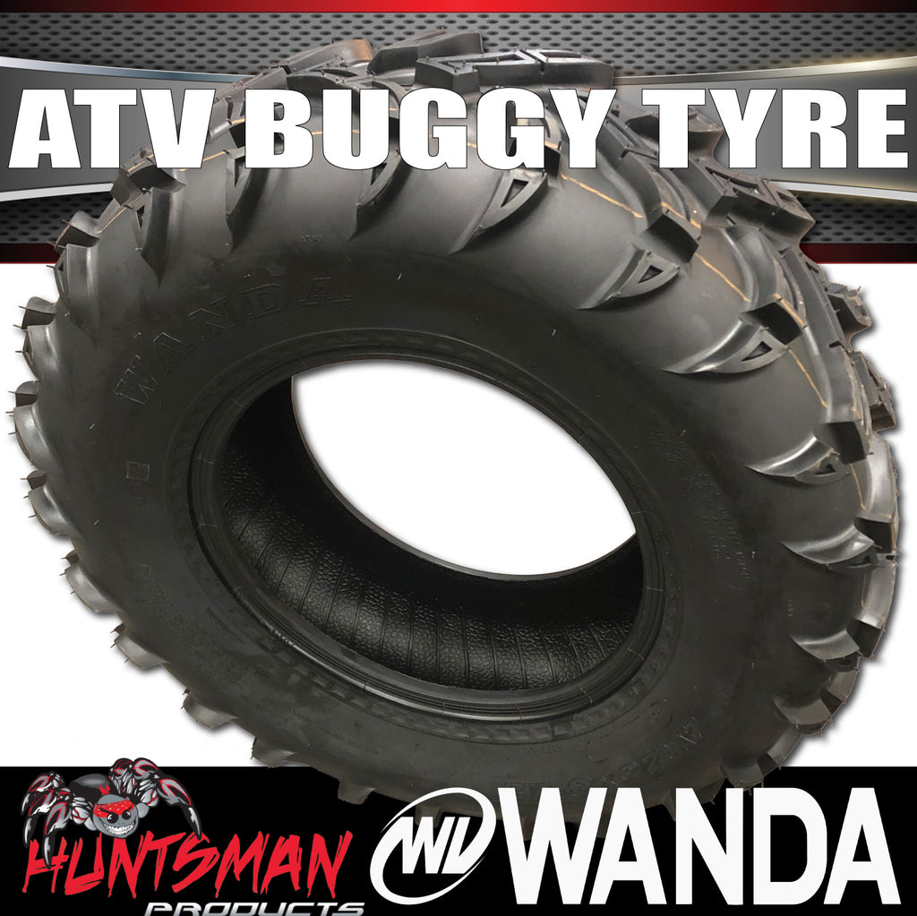 ZEEB 25x8-12 Front Alloy Wheel Rim & Tyre Package For ATV Quad Dirt Bike Buggy UTV 4x4
