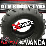 2x 25X10-12 Inch Wanda P377 Rear ATV Tyre 50J For Quad Bike ATV Buggy UTV 250cc 300cc