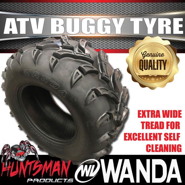 25X10-12 Inch Wanda P377 Rear ATV Tyre 50J For Quad Bike ATV Buggy UTV 250cc 300cc
