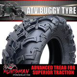 Full Set Set 2x 27x9-14 Fronts & 2x 27x11-14 Rears Wanda P3006 ATV Tyre Quad Bike Buggy
