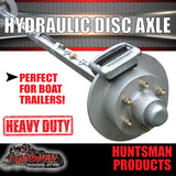 DIY 3500Kg Tandem Hydraulic Disc Braked Boat trailer Kit