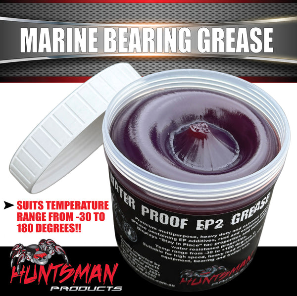 EP2 High Tempature Water Resistant Multi Purpose Trailer Caravan Marine 500gm Grease