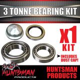 1x 3 Tonne 3000Kg Trailer Caravan Bearing Kit 30210 & 29749