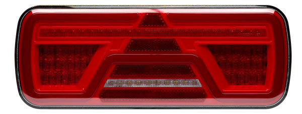 2x Roadvision BR360 LED Rear Combination Sequential Tail Light Stop/Tail/Ind/Rev/Fog 4wd Caravan Trailer