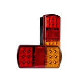 Roadvision BR207LRNP LED Rear Combination Trailer Light Inc Number Plate, 150mm x 80mm 12V