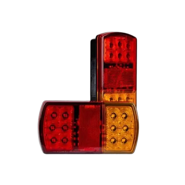 Roadvision BR207LRNP LED Rear Combination Trailer Light Inc Number Plate, 150mm x 80mm 12V