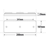 Roadvision Truck Trailer LED Rear Combination Lamp Light 10-30V Stop/Tail/Ind.  BR80ARR