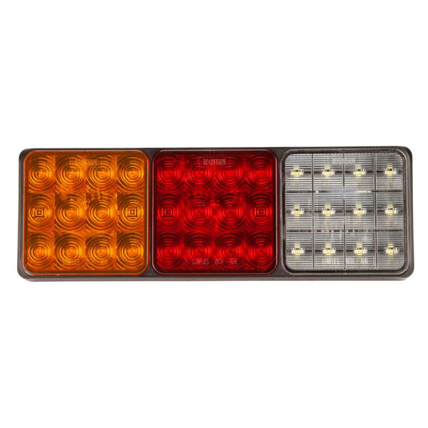 Roadvision BR82ARW LED Stop/Tail/Ind/Rev Light Lamp Trailer Truck 10-30V