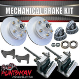 12" Galvanised 6 Stud Boat Trailer Caravan Mechanical Disc Brake Kit 6/139.7 PCD