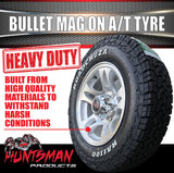 16" 6 Stud Bullet Caravan Trailer Alloy Mag Rim & 225/75R16 LT RA1100 AT TYRE
