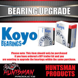 Upgrade to Japanese Koyo Bearings For 1 Hub, Drum or Disc & Suit 2000KG & 3000KG Bearings