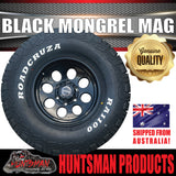 16x8 Black Mongrel Mag Wheel 6/139.7 PCD & 285/75R16 Roadcruza A/T Tyre. 285 75 16