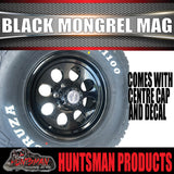 15x8 Black Mongrel Mag Wheel 6/139.7 PCD & 31X10.5R15 Roadcruza A/T Tyre 31 10.5 15