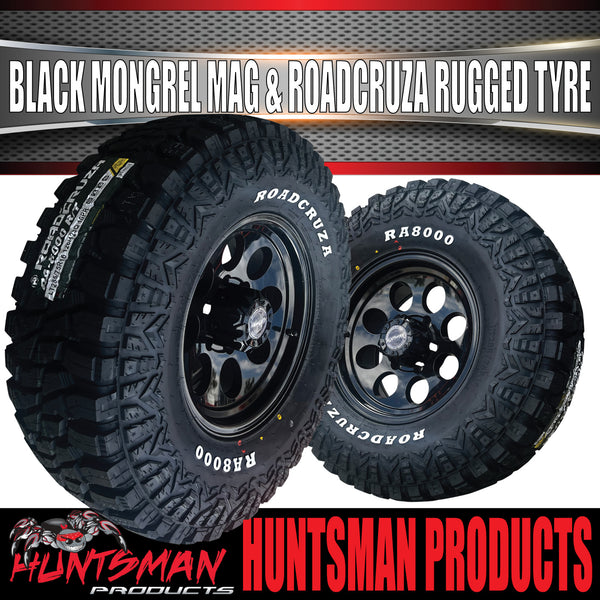 16x8 Mongrel Mag Wheel 6/139.7 pcd & 285/75R16 Roadcruza Rugged Terrain Tyre 285 75 16