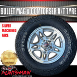 14" & 175/70R14 LT RA1100 Ford Stud Bullet Trailer Caravan Mag Wheel Rim & All Terrain Tyre