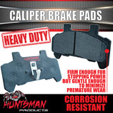 4x Hydraulic Disc Trailer Brake Pads. Suit Huntsman Products, Kodiak, Swiftwater & Deemaxx. Ceramic Plates