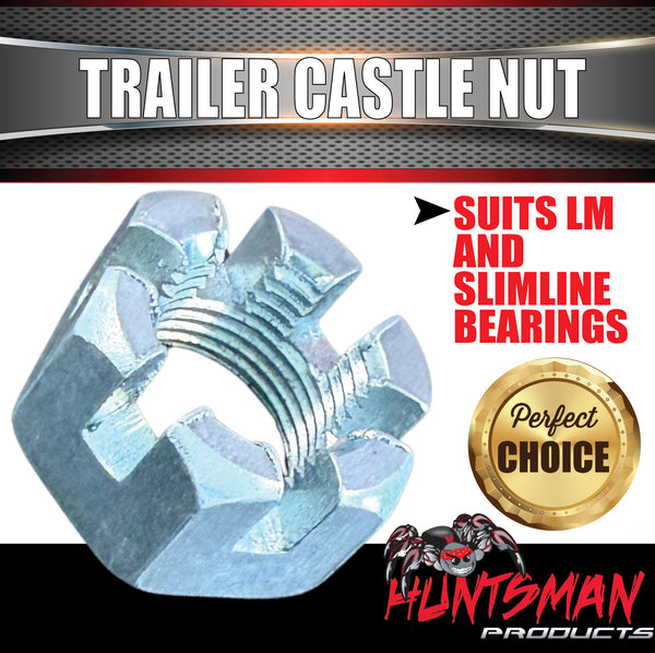 1 x Trailer Castle Nut 3/4