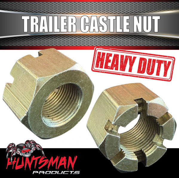 1 x Trailer Castle Nut 1-1/8