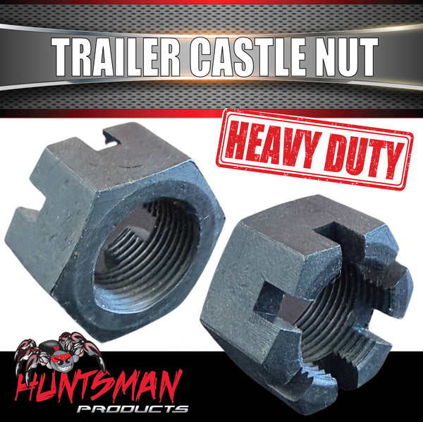 1 x Trailer Caravan Castle Nut 1