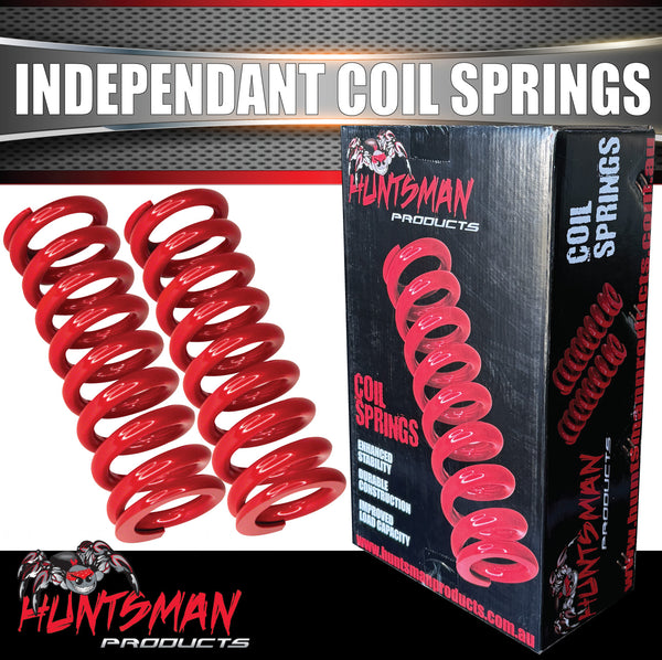 Huntsman Products Caravan Trailer Independent Suspension HP2500 Coils. Max 3500kg Per Pair