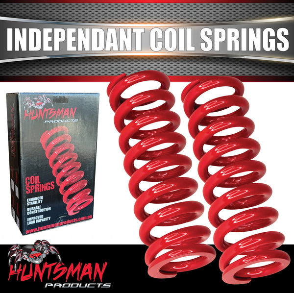 Huntsman Products Caravan Trailer Independent Suspension HP2500 Coils. Max 3500kg Per Pair