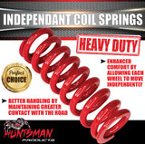 Huntsman Products Caravan Trailer Independent Suspension HP1650 Coils. Max 1800kg Per Pair