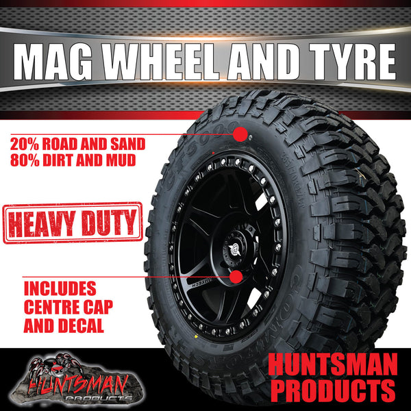 17x9 Delta Alloy Wheel 6/139.7 pcd ET18 & 285/70R17 Comforser CF3000 M ...