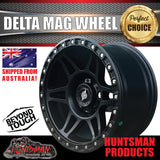 17x9 Delta Mag Wheel 4WD 6/139.7 pcd +18 Offset suit Ranger Hilux Triton etc