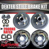 12" 2000Kg Trailer Caravan Electric Drum Brake Kit Suit Dexter & Holroyd