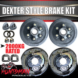 12" 2000Kg Trailer Caravan Electric Drum Brake Kit Suit Dexter & Holroyd