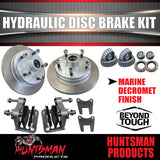 12" Trailer 5 Stud 5/150 PCD Suit Landcruiser Hydraulic Disc Brake Kit