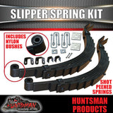 DIY 1400KG Trailer Kit. Slipper Springs Electric Drum Brakes. Stub Axles