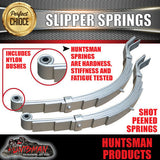 DIY 2000Kg Mechanical Disc Braked Caravan Boat trailer Kit.  Slipper Springs, Axles 63" - 77"