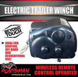 Lite Cruiser Electric Boat Trailer Winch + Remote to 7.3M 4536Kg Boat 6.1m Strap